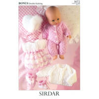 SLA 3072 Dolls Clothes 8 Ply